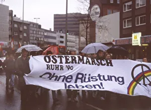 The traditional Easter march, here the OM Ruhr on 14