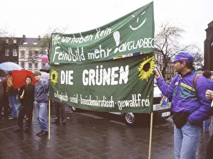 The traditional Easter march, here the OM Ruhr on 14