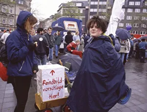 The traditional Easter march, here the OM Ruhr on 14
