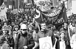 The traditional Easter March Ruhr 1982