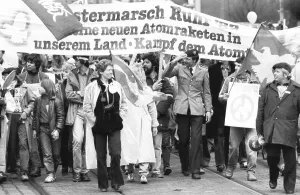 The traditional Easter March Ruhr 1982