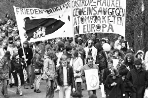 The traditional Easter March Ruhr 1982