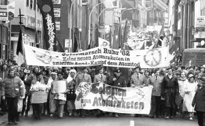 The traditional Easter March Ruhr 1982