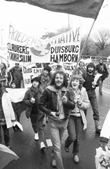 The traditional Easter March Ruhr 1982