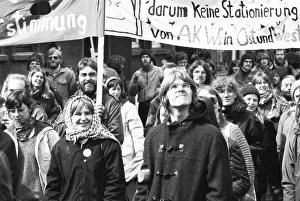 The traditional Easter March Ruhr 1982