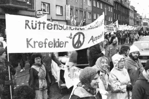 The traditional Easter March Ruhr 1982