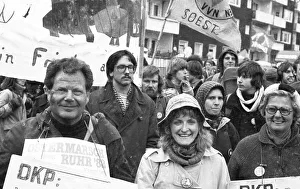 The traditional Easter March Ruhr 1982