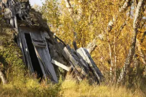 Traditional Sami hut, Mittadalen