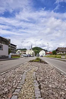 Traffic island, general architecture
