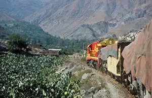 Train near San Bartolome, train