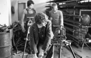 The training of apprentices (Azubis) at the Vocational Training Centre (BBZ) in Arnsberg on 19