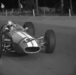 The training of the racing drivers at the Hockenheimring
