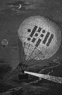Transmission of signals with balloons