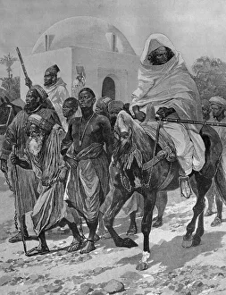 Transport of Moorish prisoners in Morocco