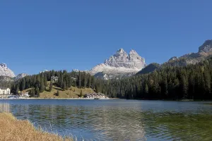 Tre Cime di Lavaredo or Drei Zinnen peaks