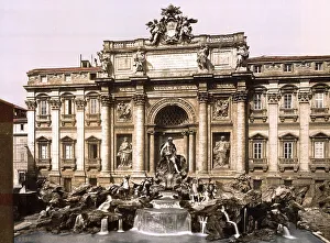 Trevi-Brunnen, Rom, Italien / Fountain of Trevi