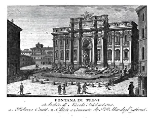 Trevi Fountain, Fontana di Trevi)