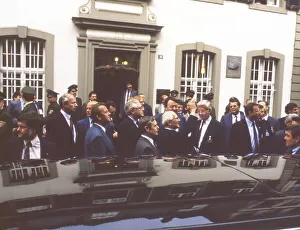 Trier. Honecker's visit to the Karl Marx House on 10 September 1987