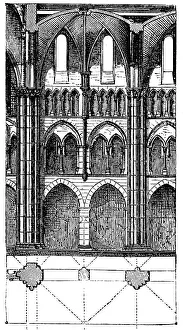 Triforium in Limburg Cathedral