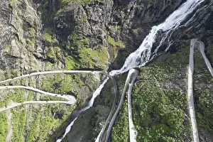 Troll Staircase. An exciting adventure in the north of Norway