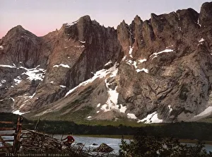 Trolltindene, a mountain massif in Norway