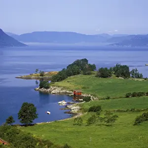 Category Scandinavia Prints: Trondheimsfjord, Norway, Europe