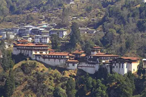The Trongsa Dzong is the largest dzong fortress in Bhutan