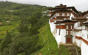 Trongsa Dzong, Trongsa District, Bhutan, Asia