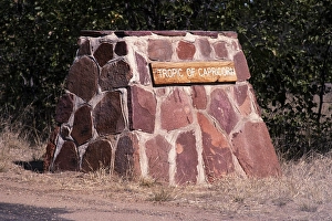 Tropic of Capricorn, Kruger National Park, South Africa, 1995, Africa