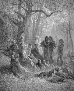 Troubadour sing about the crusades in their homeland
