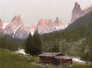 The Tschamin Valley, formerly Austria-Hungary
