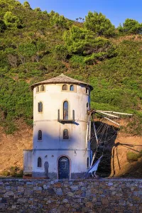 Tsoukalia Windmill, Alonissos, Greece