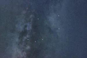 Tucana star constellation, Night sky