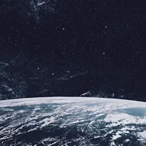 Tucana star constellation, Night sky