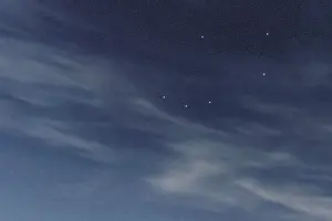 Tucana star constellation, Night sky