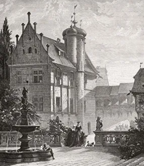 The Tucher building, Nuremberg