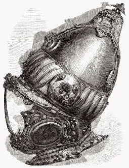 Tuerkischer Helm aus der Schlacht von Lepanto