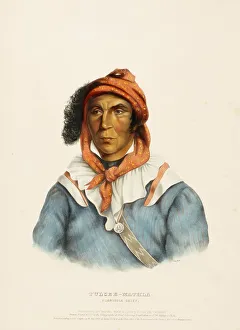 Tulcee-Mathla. A Seminole Chief (1843)