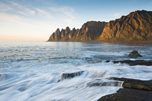 Category Scandinavia Prints: Tungeneset coastline, Devil's Teeth