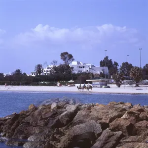 Tunisia with Hammamet by the sea on12