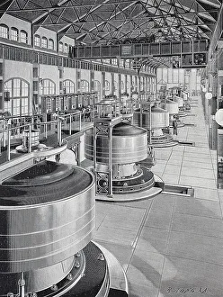 Turbine House of the Power Stations at Niagara Falls