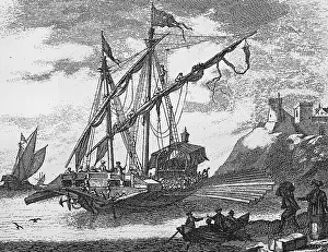 Turkish galley, 17th century, Turkey