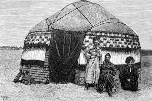 Turkmenistan, a traditional yurt