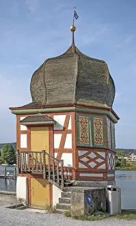 Turret on the banks of the Rhine Stein am Rhein