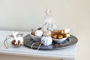 Turron, mantecados and polvorones typical spanish christmas sweets