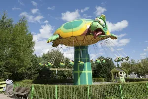 Turtle-shaped whirligig, Bon Bon Land