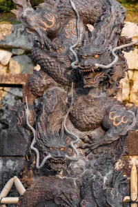 Twin Dragon Statue, Kiyomizu-dera Temple