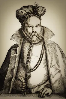 Tycho Brahe, 1546 - 1601, Danish astronomer and writer