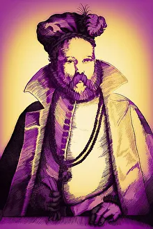 Tycho Brahe, 1546 - 1601, Danish astronomer and writer