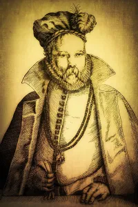 Tycho Brahe, 1546 - 1601, Danish astronomer and writer